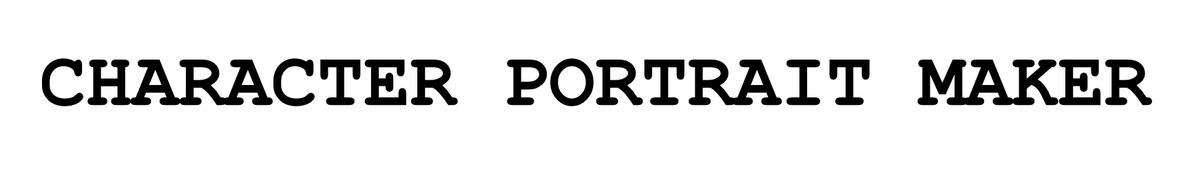 Character Portrait Maker