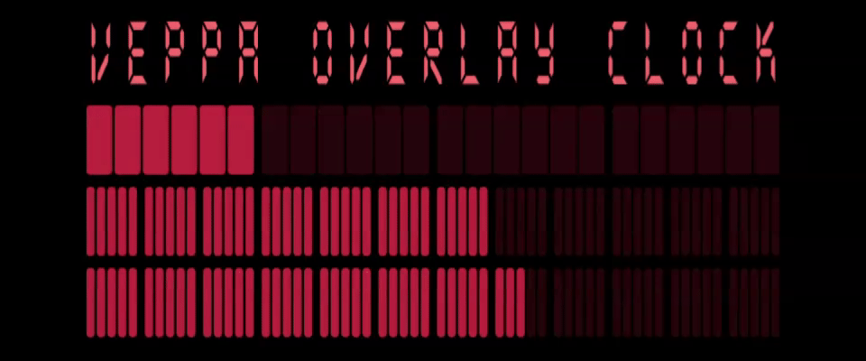 Veppa Overlay Clock