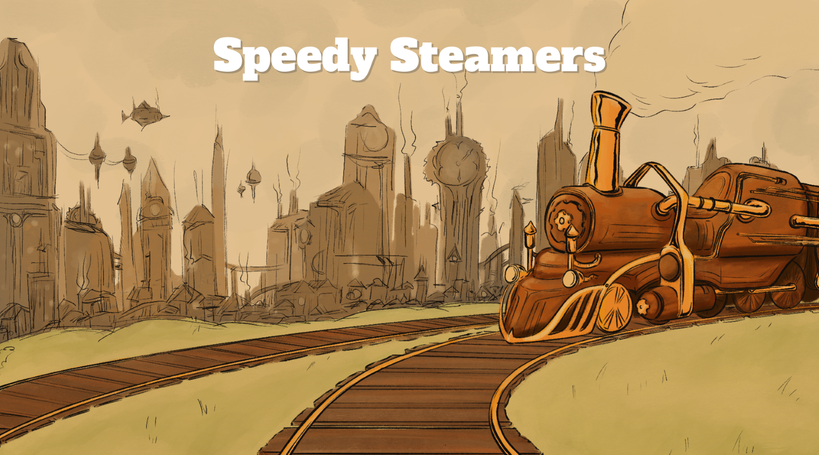 Cover image for Speedy Steamers