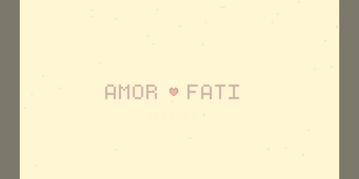 Cover image for Amor Fati