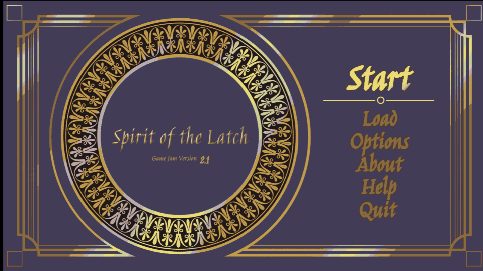 Similar start menu as the example above. Fewer colors. Different labels.