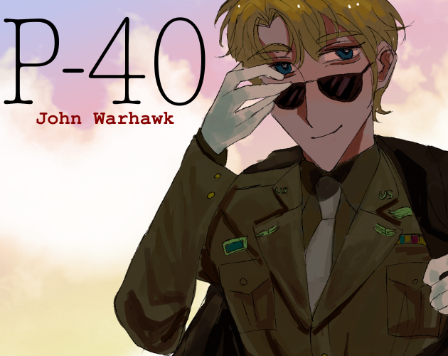 Cover image for P-40 John Warhawk