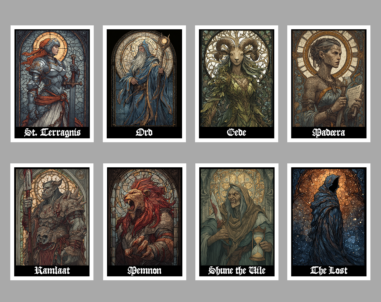 Cover image for Shadowdark Pantheon Gods / Deities Image Pack