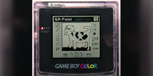 Cover image for Game Boy QR-Paint