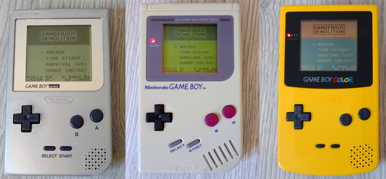 Dangerous Demolition on Game Boy