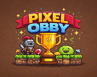 Pixel Obby game screenshot