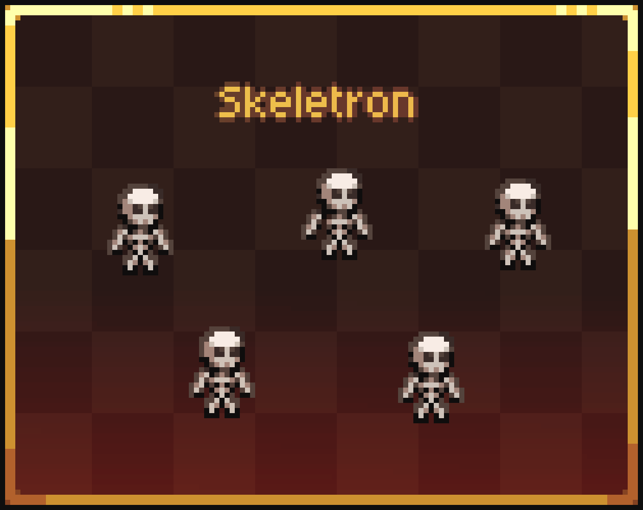 Skeleton 2D Pixel art Mob by Luke1z