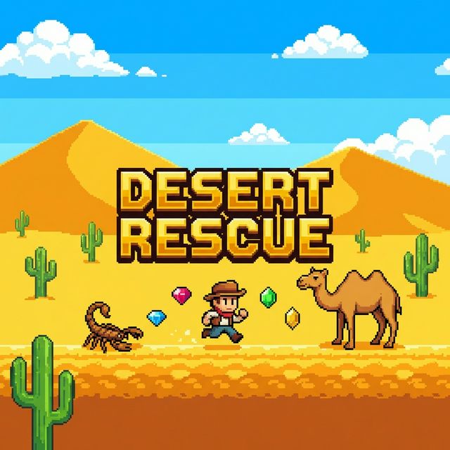 Cover image for Desert Rescue