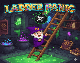 Ladder Panic game screenshot