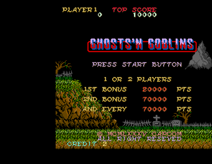 Cover image for Ghosts'N'Goblins