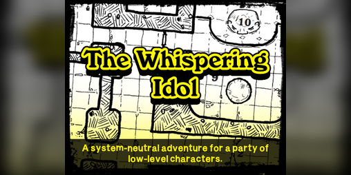 Cover image for The Whispering Idol