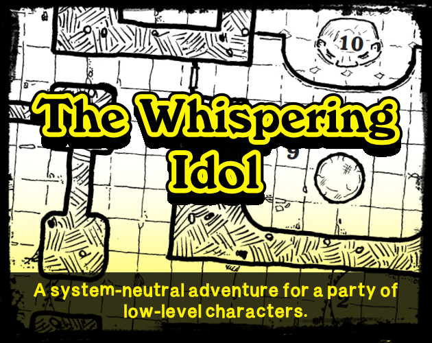 Cover image for The Whispering Idol
