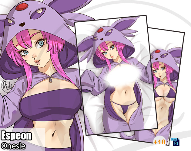 Cover image for Dakimakura Onesie Espeon