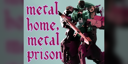 Cover image for metal home, metal prison