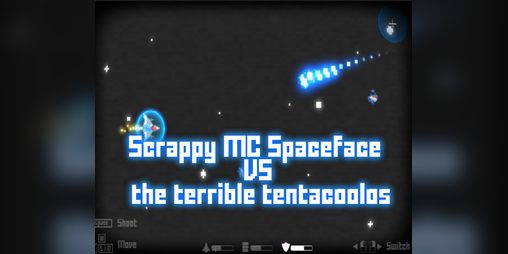 Cover image for Scrappy MC Spaceface VS the terrible tentacoolos