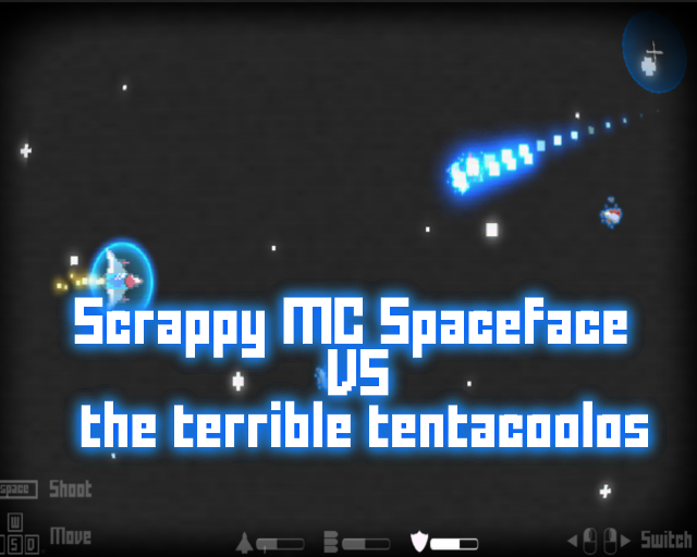 Cover image for Scrappy MC Spaceface VS the terrible tentacoolos