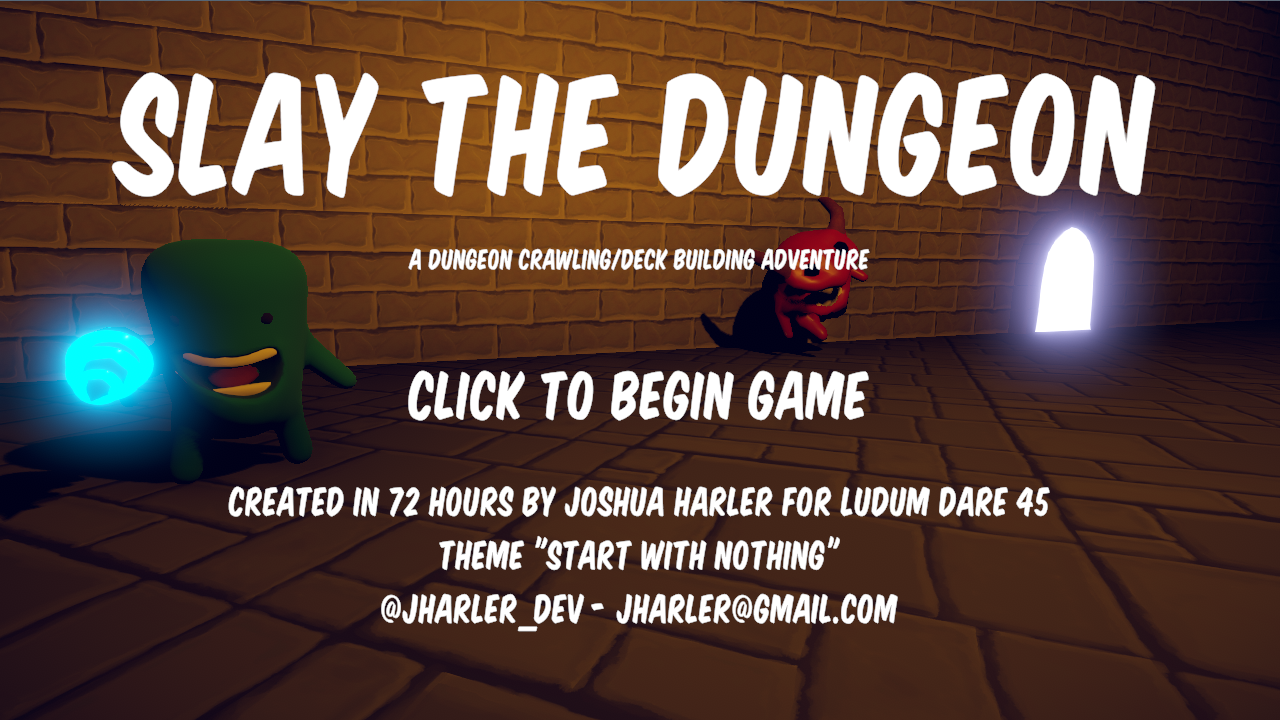 Slay the Dungeon - LD45 by Joshua Harler