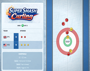 Super Smash Curling game screenshot