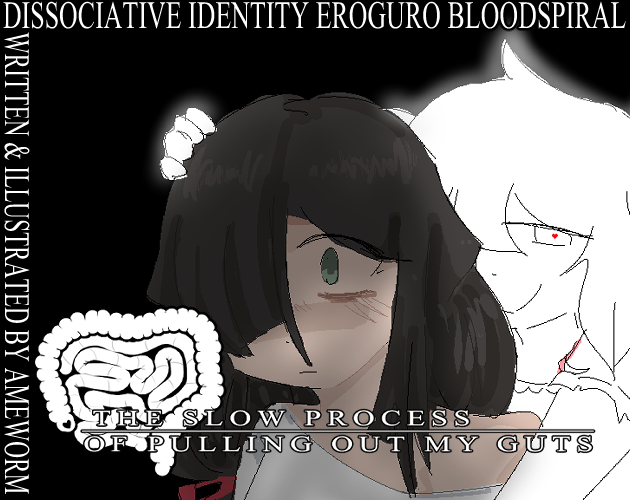 Cover image for the slow process of pulling out my guts