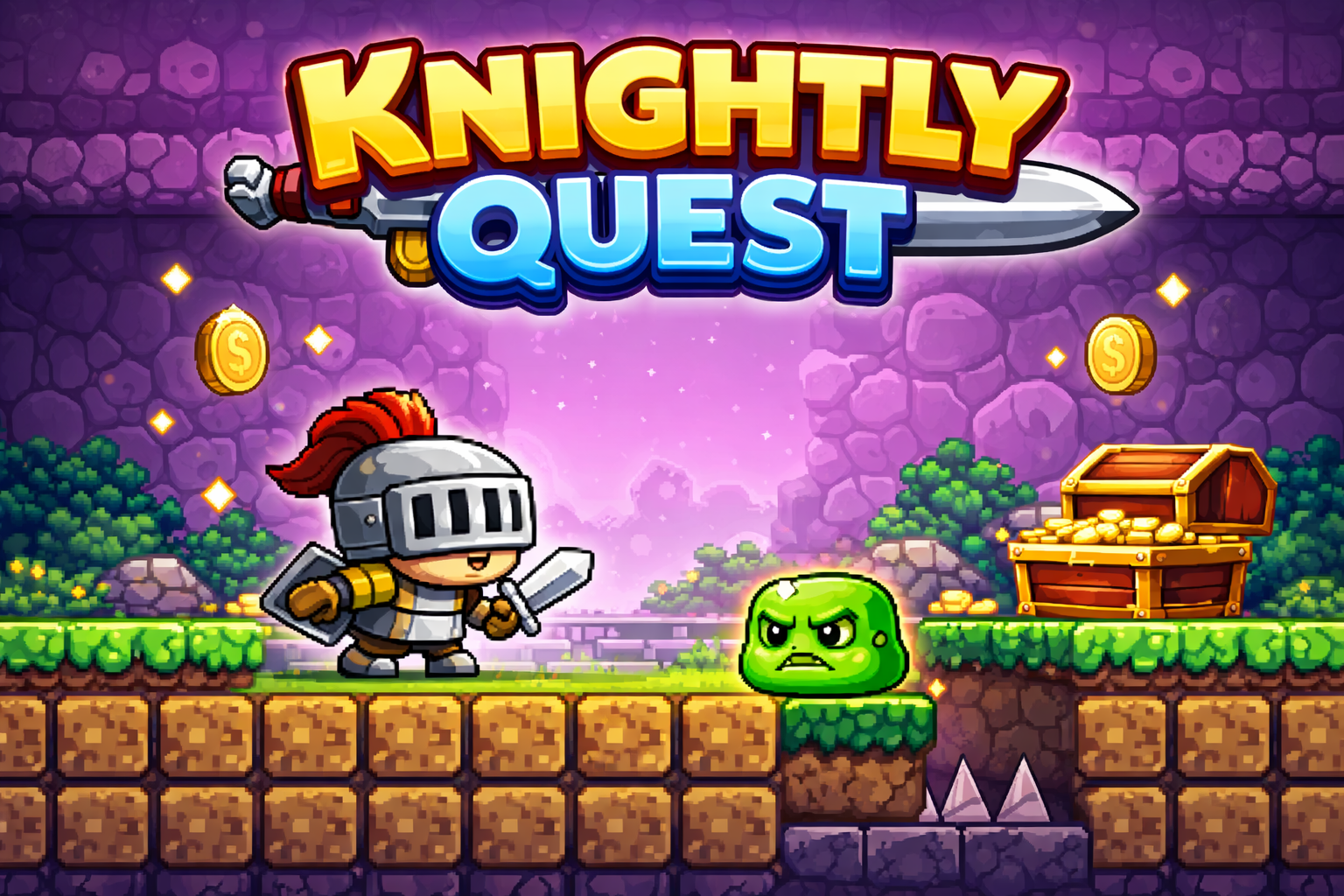 Cover image for Knightly Quest