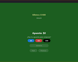Blackjack Casino game screenshot