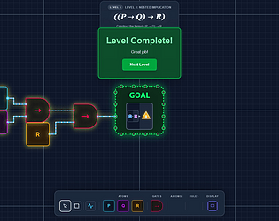 Logic Circuits game screenshot