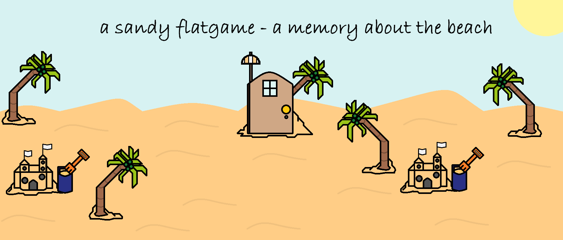A Sandy Flatgame