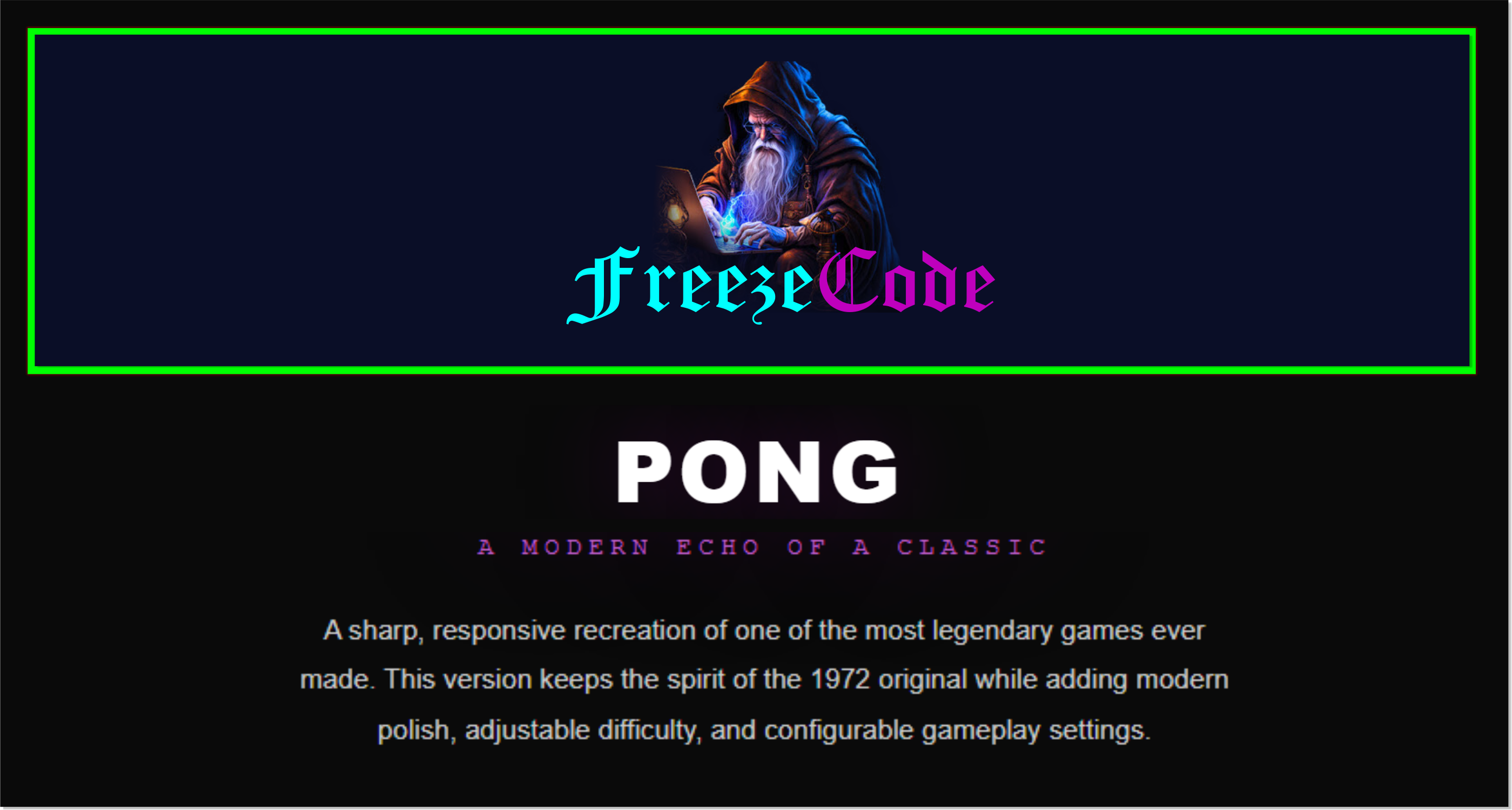 KIT109 Assignment - Pong