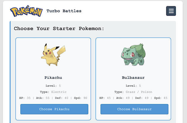 Pokémon Turbo Battles
