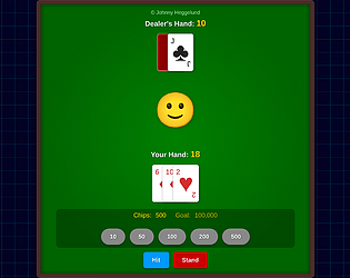 Blackjack Card Game