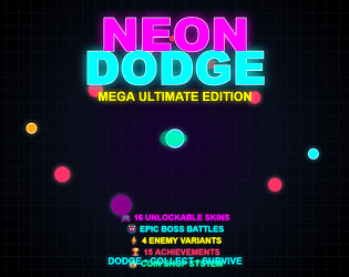 neon dodge mega ultimate efition game screenshot