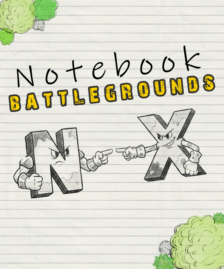 Cover image for Notebook Battlegrounds