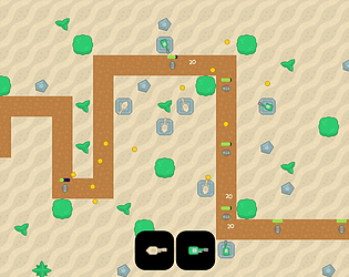 TowerDefense2D game screenshot