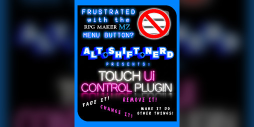 Cover image for Teach that bossy RPG Maker MZ Touch UI menu button a lesson!