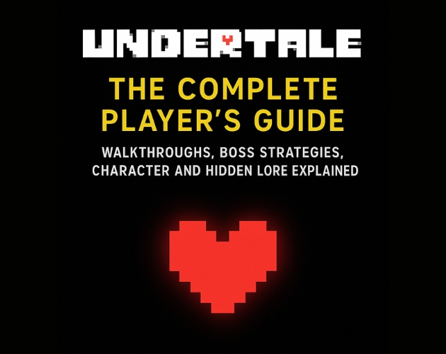 Undertale: The Complete Player’s Guide: Walkthroughs, Boss Strategies ...