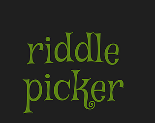 Riddle Picker game screenshot