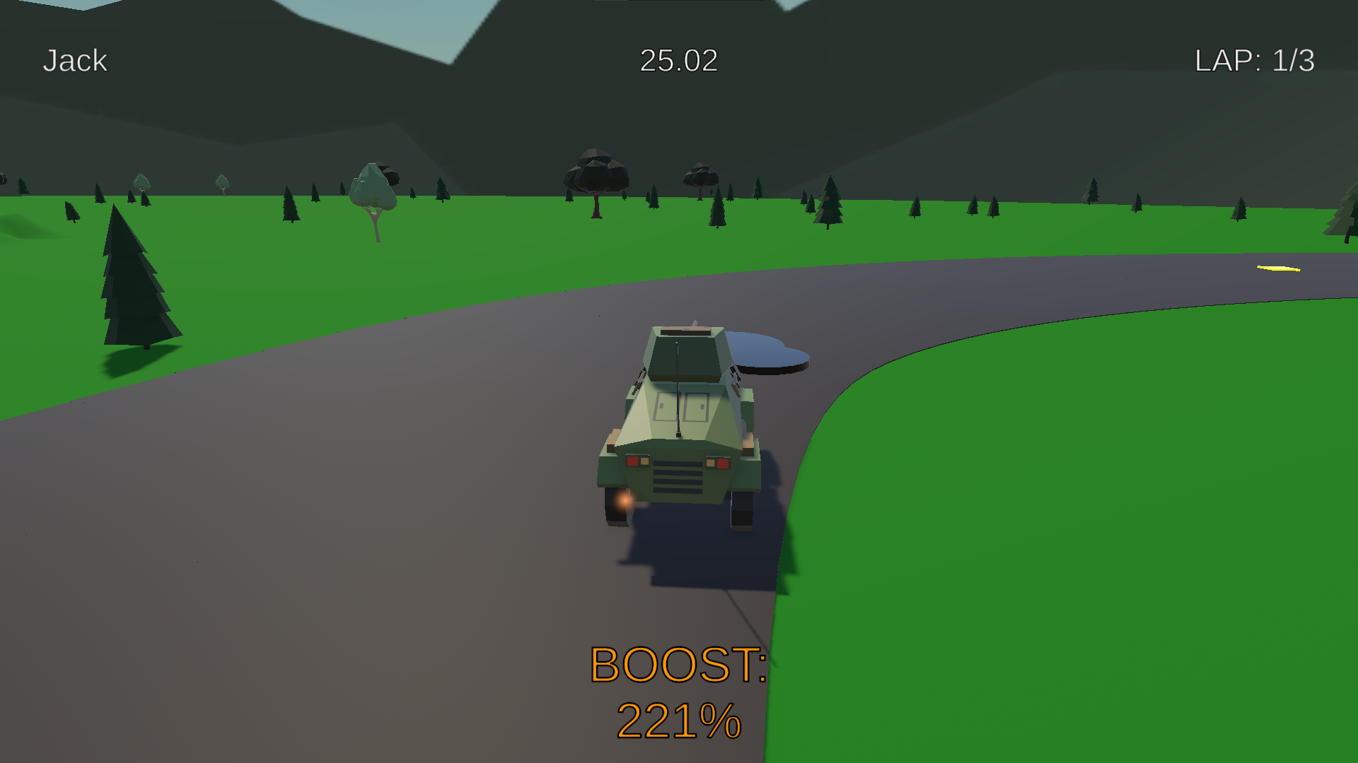 Cover image for Untitled racing game