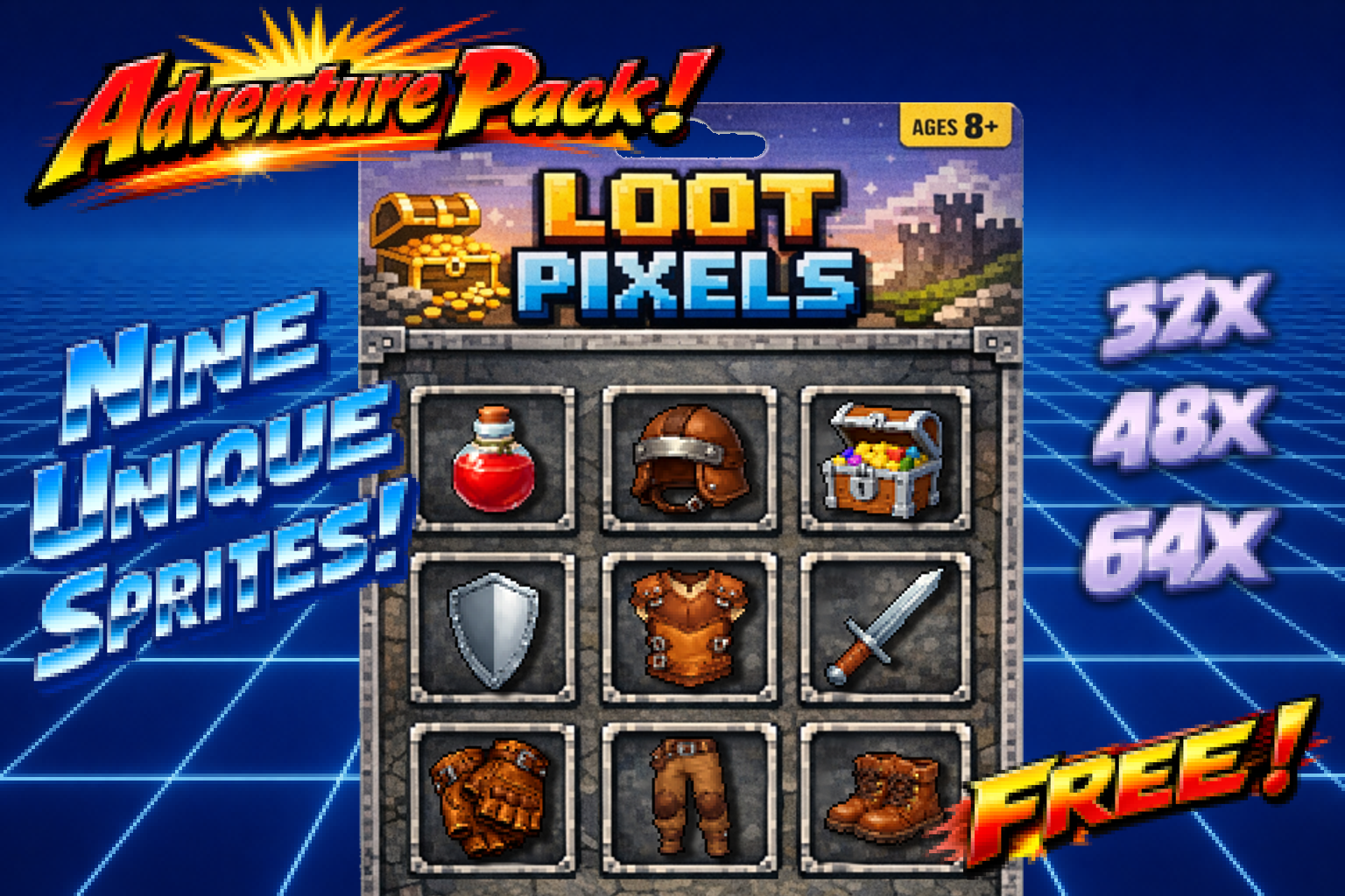 LOOT PIXELS Adventure Starter Pack!