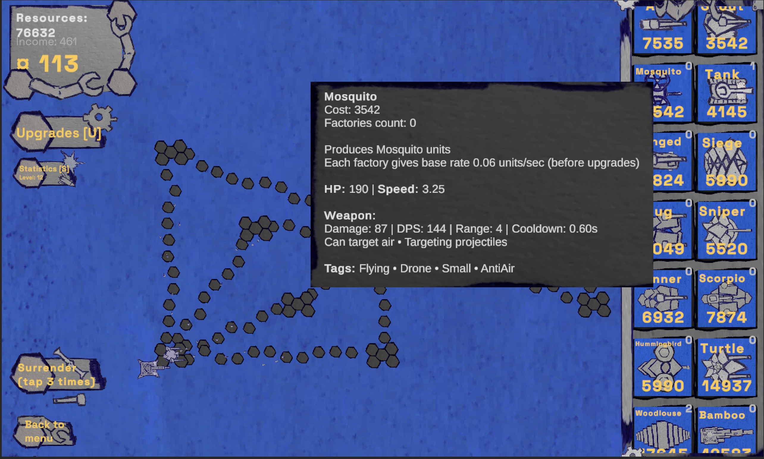 Clean Rts Ui Popups are now useful! + some UI updates - Incremental RTS by Dyrkabes