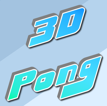 3D Pong Recreation by reallessious