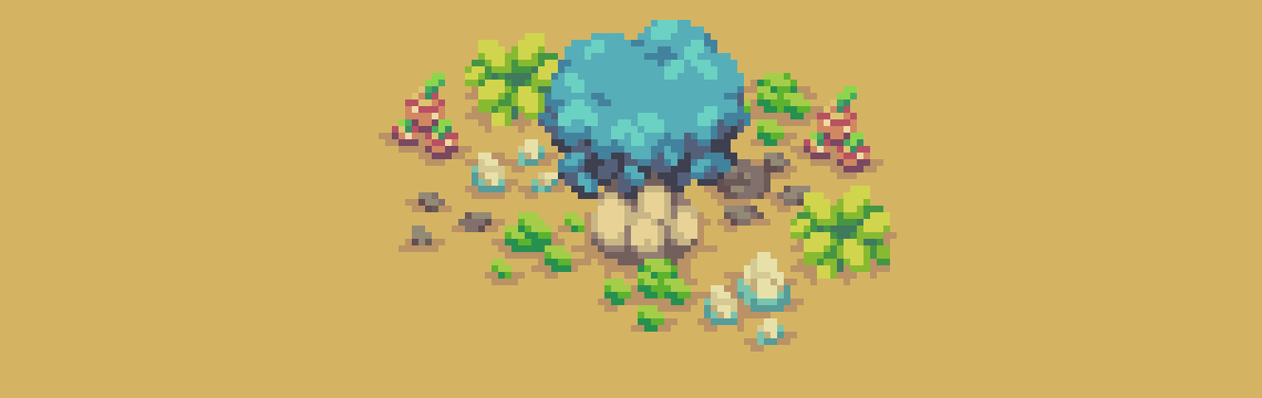 Top down RPG Desert tileset