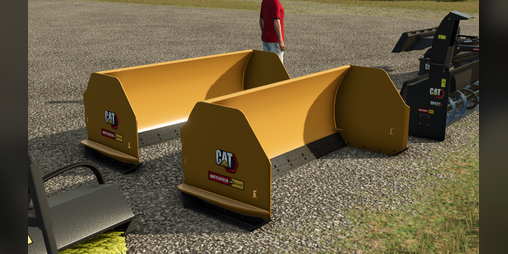 Cover image for Cat Skid Steer PLow FS25