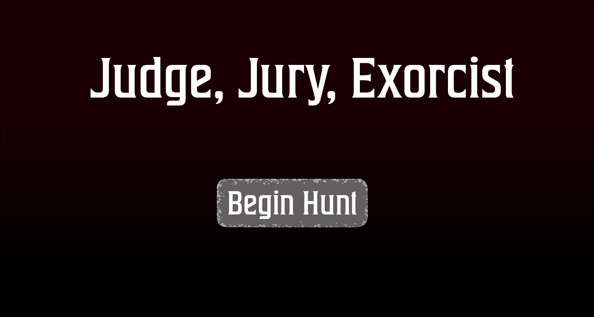 Cover image for Judge, Jury, Exorcist