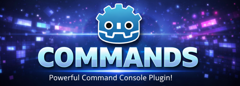 COMMANDS Console for Godot 4.x