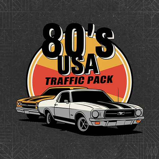 Cover image for FS25 80's US Traffic Pack