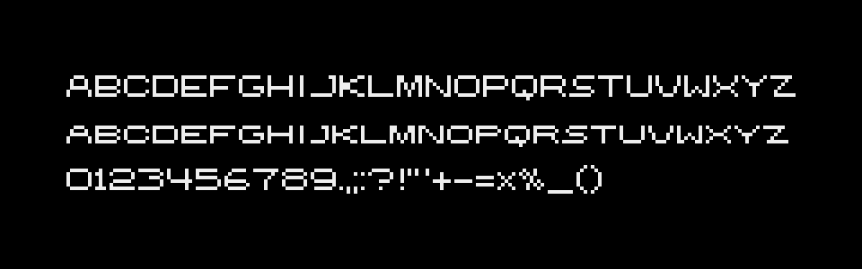 Pixel Font - JEWEL