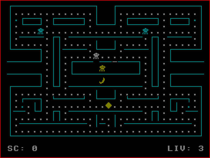 Cover image for ASCIPAC (cpc and zx pakman clone)