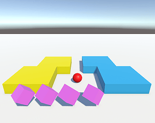 Red Ball Control game screenshot