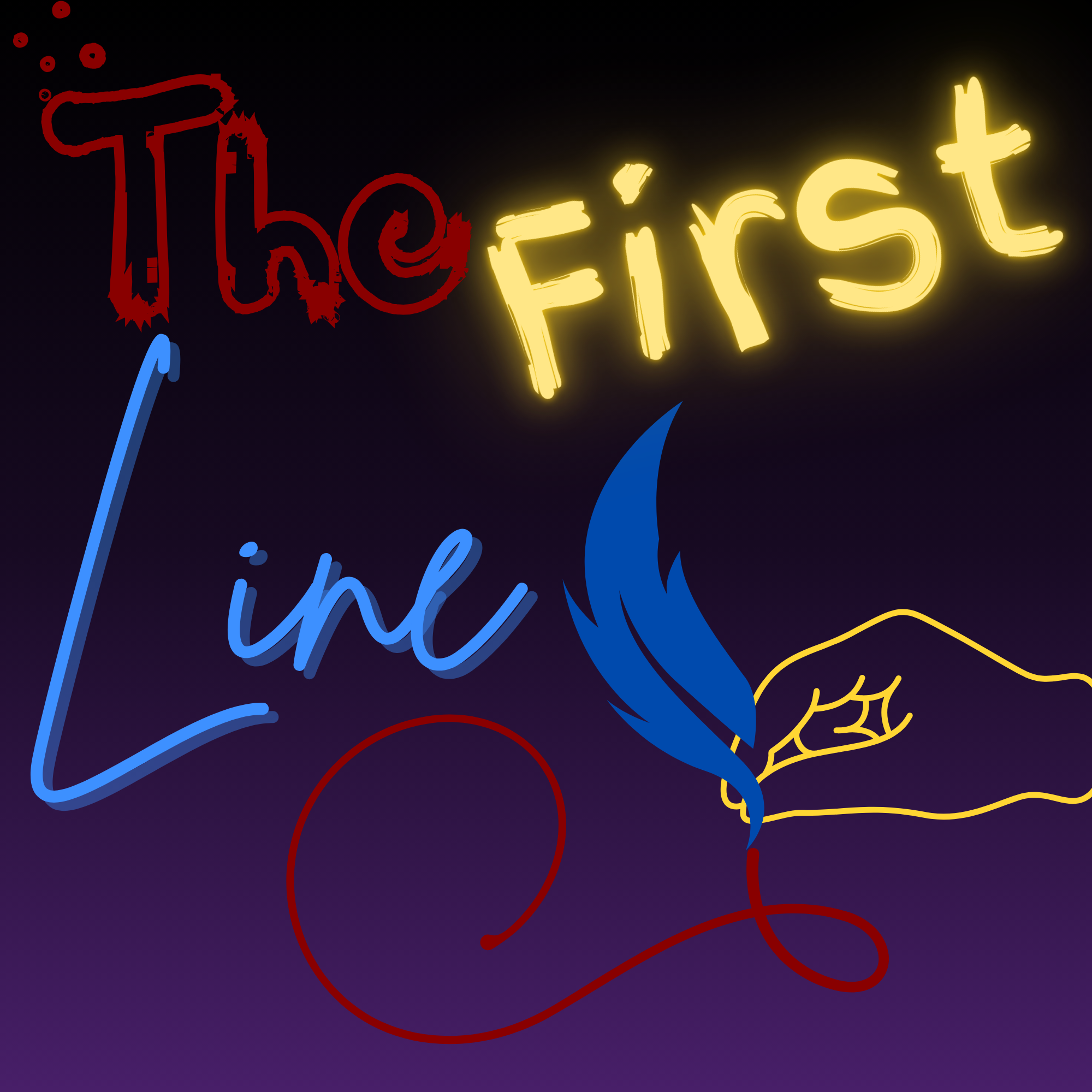 Cover image for The First Line - A Short Narrative