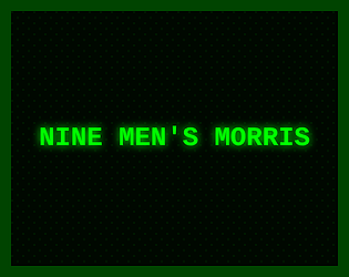 Nine Men's Morris game screenshot
